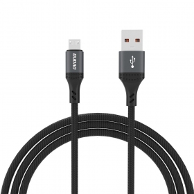 Micro USB-kabel Dudao L3SM USB-A till Micro USB 1.2 m 3 A svart