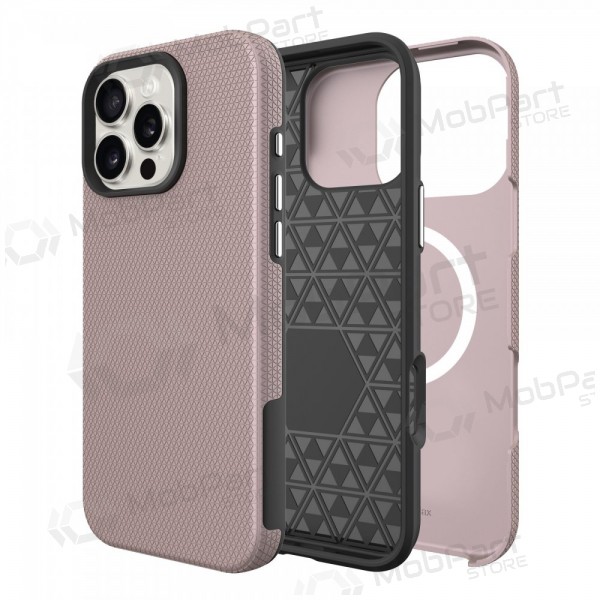 Mobilskal / fodral Perfectionists Triangle Mag Case Apple iPhone 12 Pro Max rožinio aukso Mobilskal / fodral Perfectionists Triangle Mag Case Apple iPhone 12 Pro Max rožinio aukso