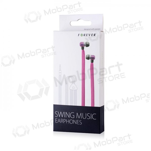 Headset Forever Swing Music 3,5mm (rosa)