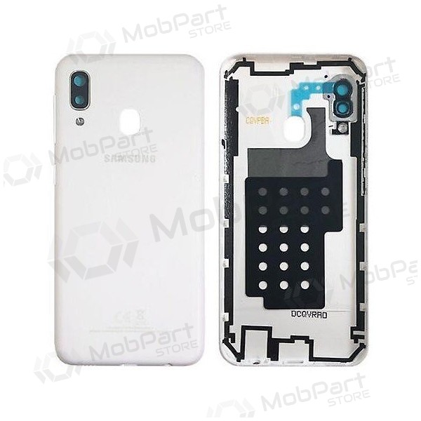 Samsung Galaxy A20e (2019) bakstycke (vit) (original)