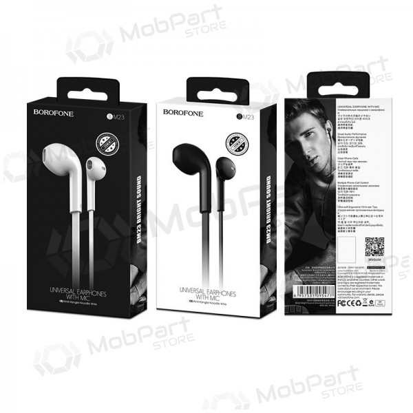 Headset Borofone BM23 3,5mm (vit)
