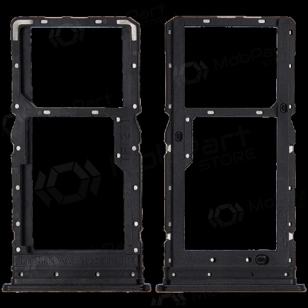 SIM korthållare Xiaomi Redmi 12 4G/5G Midnight Black/Jade Black ORG