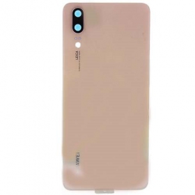 Huawei P20 baksida / batterilucka rosa (Pink Gold) (begagnad grade A, original)