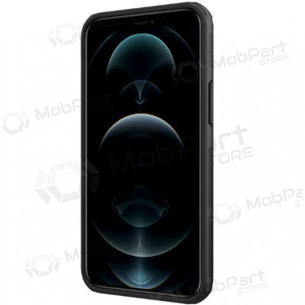 Apple iPhone 15 mobilskal „Nillkin Frosted Shield“ (svart)