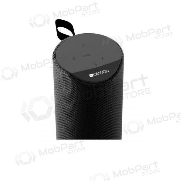 Bluetooth bärbar topphögtalare CANYON CNS-CBTSP5 (MicroSD, AUX, BT V5.0, 1200mAh) (svart)