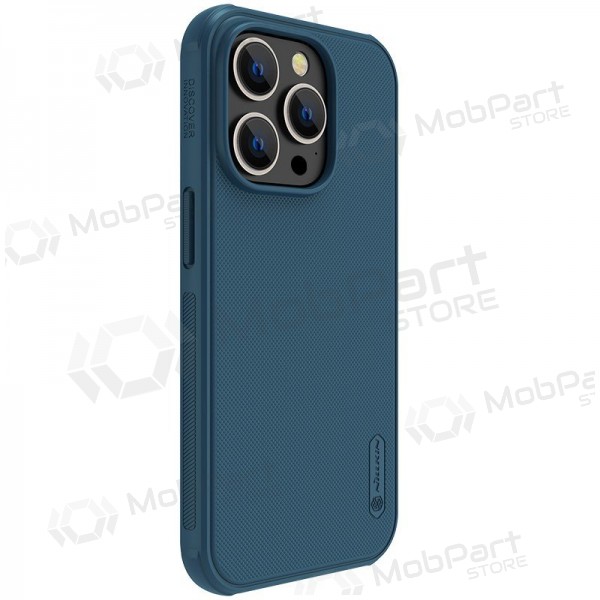 Apple iPhone 14 Plus fodral - Nillkin Frosted Shield (blå)