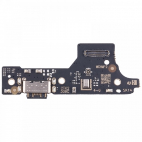 Xiaomi Redmi 12 4G, 12 5G laddarkontakt och mikrofon med flex (service pack) (original)