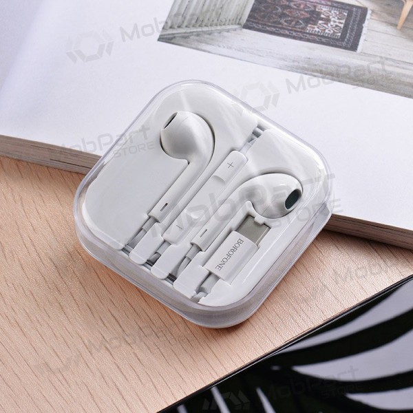Headset Borofone BM27 Type-C (vit)