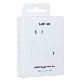 Telefonladdare Samsung EP-T4511NWEGEU 45 W USB-C vit