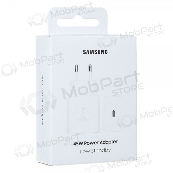Telefonladdare Samsung EP-T4511NWEGEU 45 W USB-C vit