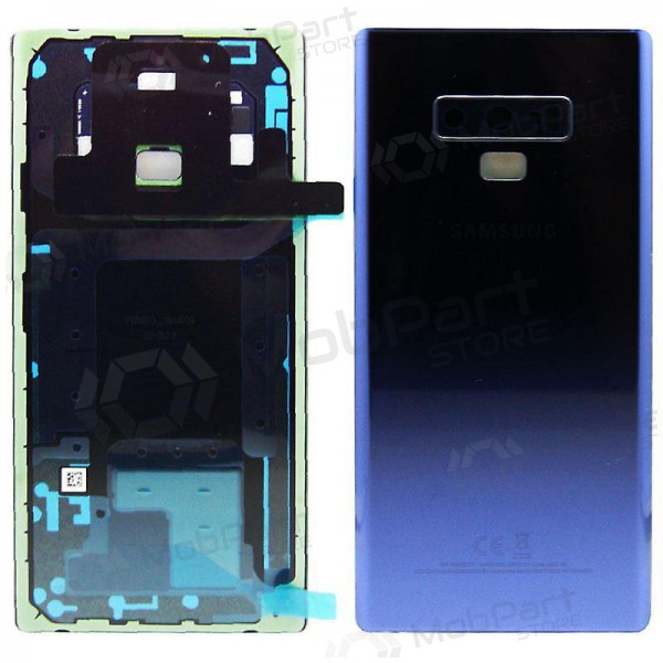 Samsung N960F Galaxy Note 9 baksida / batterilucka blå (Ocean Blue) (begagnad grade C, original)