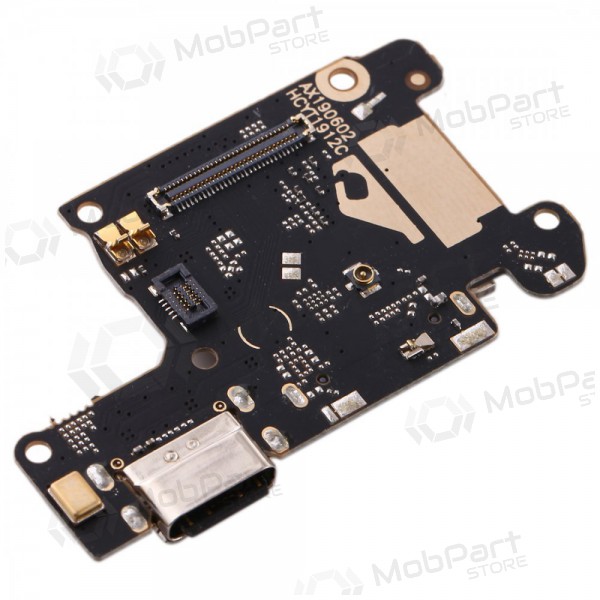 Xiaomi Mi 9T / 9T Pro / Redmi K20 / K20 Pro / F10 laddarkontakt och mikrofon med flex (service pack) (original)