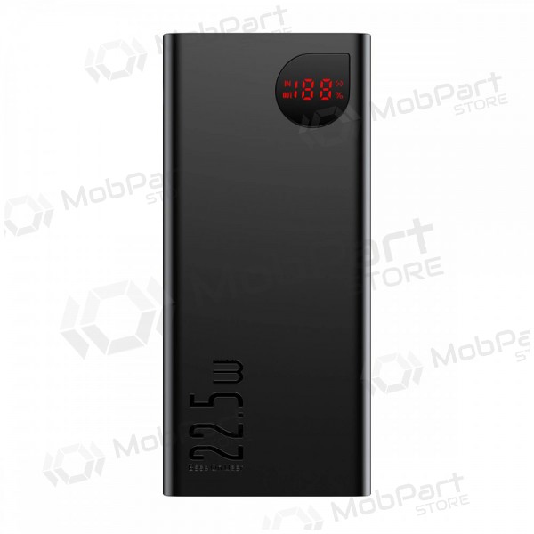 Powerbank Power Bank Baseus Adaman 22.5W 20000mAh + Type-C 0.3m svart PPAD070101