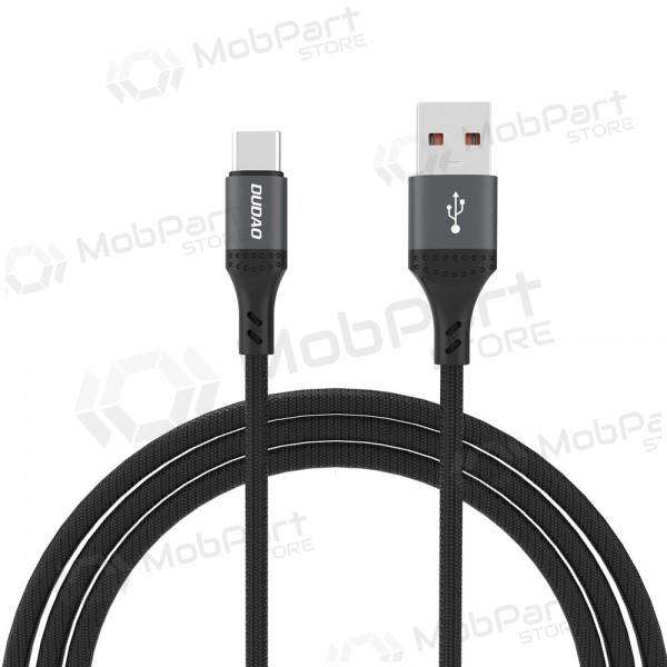 USB-C-kabel Dudao L3ST USB-A till USB-C 3 m 5A svart