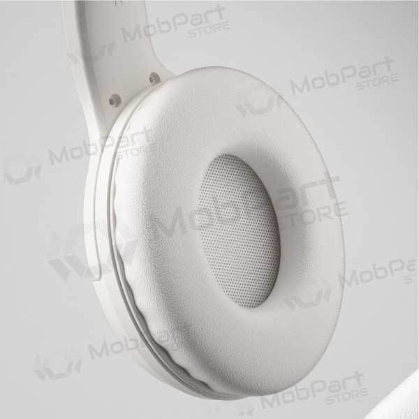 Trådlösa hörlurar med mikrofon Dudao X22Pro Bluetooth USB-C vita