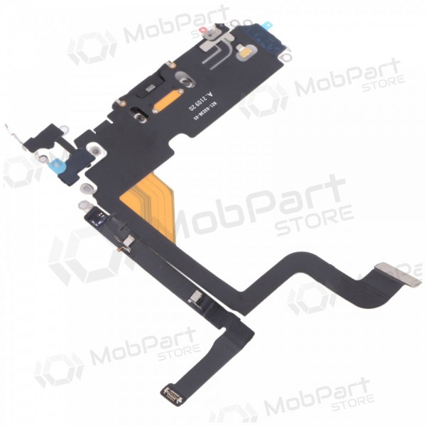 Apple iPhone 13 Pro laddningsport och mikrofonkontakt (svart)