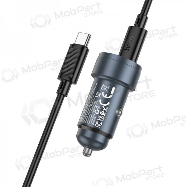 Billaddare Hoco Z57A 30 W USB-C + USB-A med USB-C-kabel 1 m
