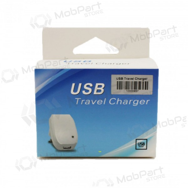 Laddare USB vit (0.5A)