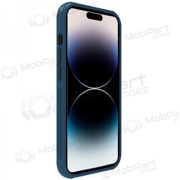 Apple iPhone 14 Plus fodral - Nillkin Frosted Shield (blå)