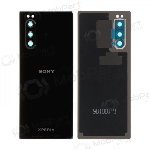 Sony J9210 Xperia 5 baksida / batterilucka (svart) (begagnad grade B, original)