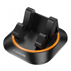 Universal bilhållare Borofone BH116 (dashboard) svart