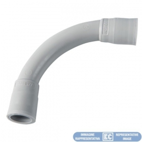 Kampinismedjungimas Elettrocanali EC74325 (D25, grå (RAL7035), behalogenis)