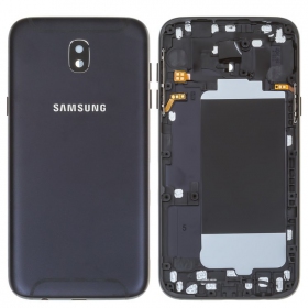 Samsung J530F Galaxy J5 (2017) baksida / batterilucka (svart) (begagnad grade B, original)