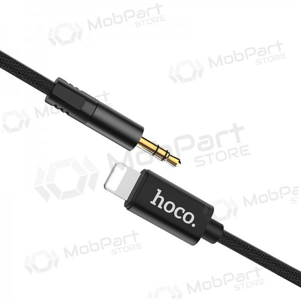 Adapter från Apple "Lightning" till Audio 3,5 mm HOCO UPA13 (svart)
