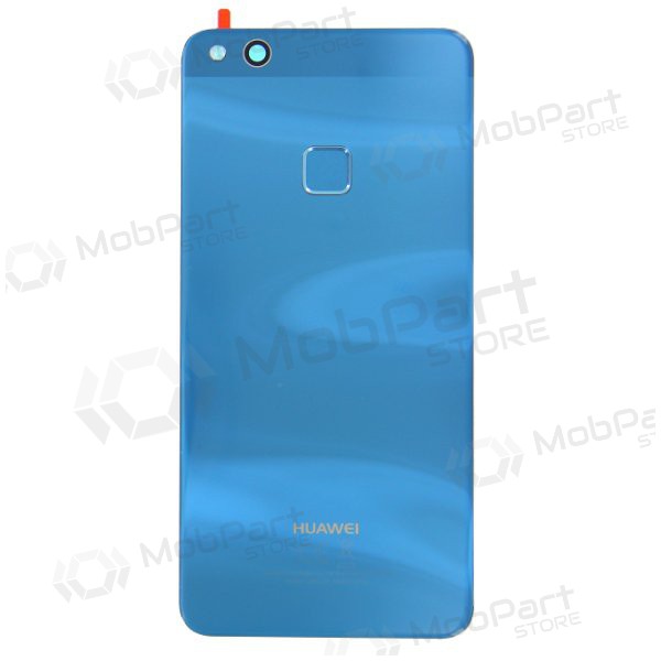 Huawei P10 Lite baksida / batterilucka blå (Sapphire Blue) (begagnad grade A, original)