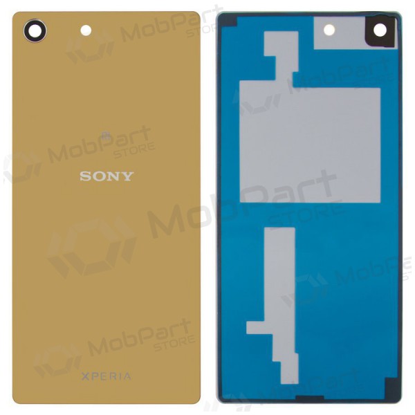 Sony Xperia M5 E5603 / Xperia M5 E5606 / Xperia M5 E5633 Dual baksida / batterilucka (guld)
