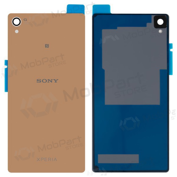 Sony Xperia Z3 D6603 baksida / batterilucka (brun)