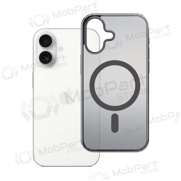 Apple iPhone Air fodral - 3mk Frosty MagCase (svart)