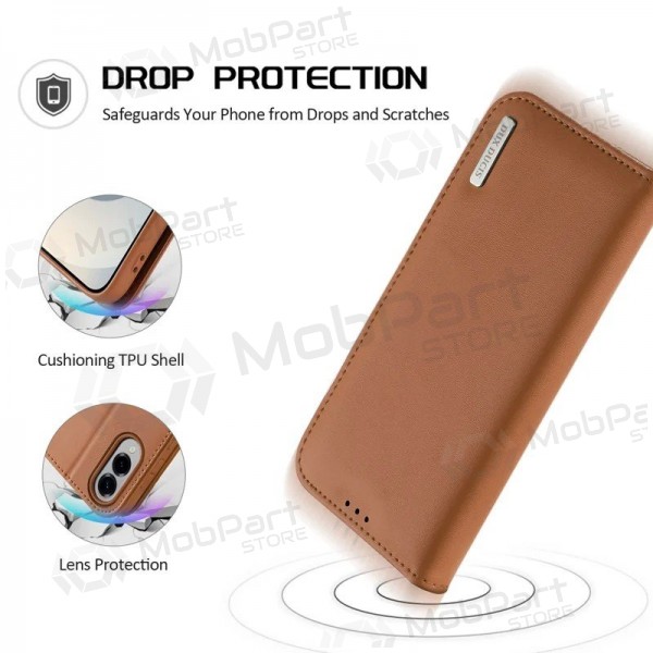 Samsung Galaxy S25 Edge fodral - Dux Ducis Hivo (brun)