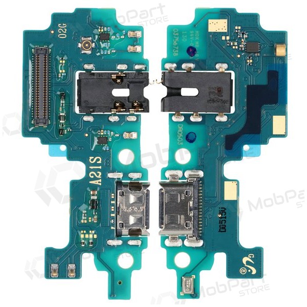 Samsung A217 Galaxy A21s 2020 laddarkontakt och mikrofon med flex
