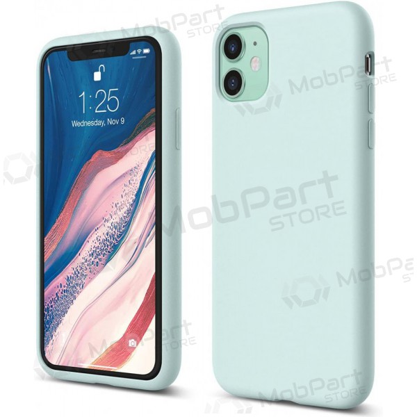 Apple iPhone 14 Plus fodral -Liquid Silicone- (mintgrön)