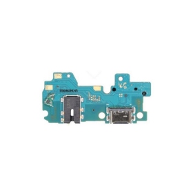 Samsung Galaxy M225 M22 2021 / M325 M32 2021 laddarkontakt och mikrofon med flex (service pack) (original)