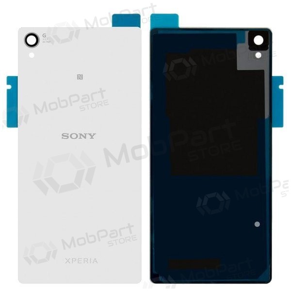 Sony Xperia Z3 D6603 baksida / batterilucka (vit) (service pack) (original)
