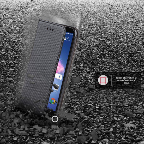 Apple iPhone 12 mini fodral -Smart Magnet- (svart)
