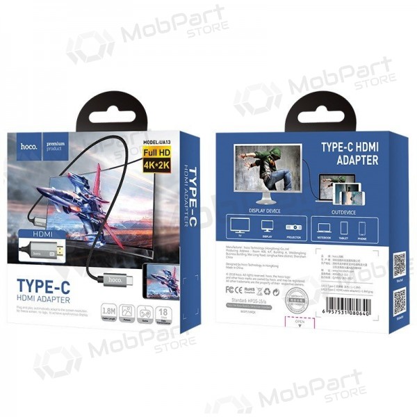 USB kabel HOCO UA13 