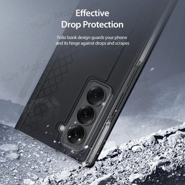 Samsung Galaxy Z Fold SE fodral -Dux Ducis Bril- (svart)