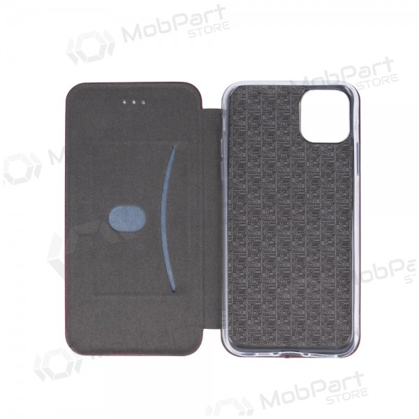 Apple iPhone 12 Pro Max fodral - Book Elegance (mörkgrön)