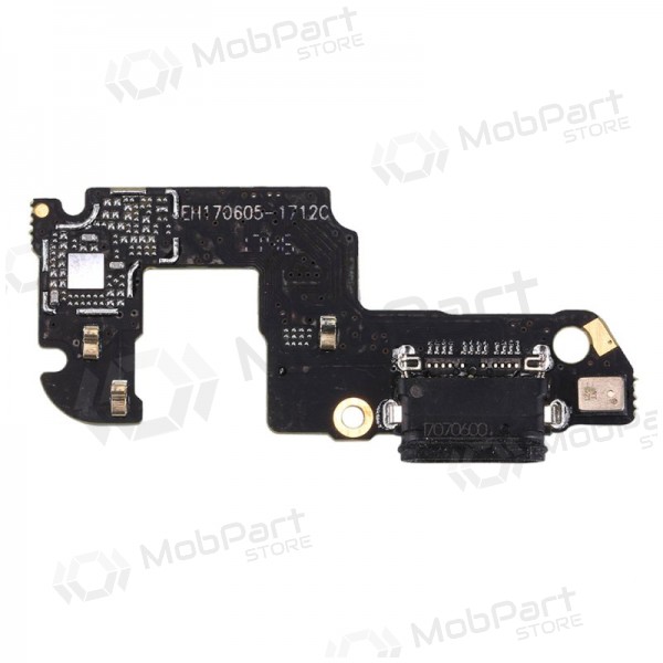 Huawei Honor 9 laddarkontakt och mikrofon med flex (service pack) (original)