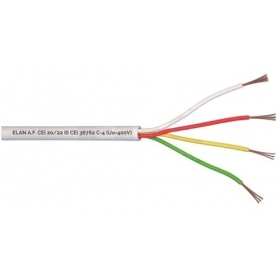 ELAN skärmad kabel 4x0.22
