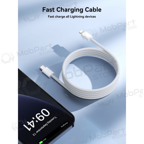USB kabel Joyroom S-A45 USB-C to Lightning 30W 1.2m vit