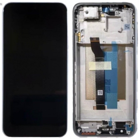 Xiaomi Redmi Note 15 Pro 5G skärm (blå) (med ram) (original)