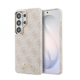 Samsung Galaxy S26 Ultra fodral - Guess PU 4G Script Metal Logo Magnetic