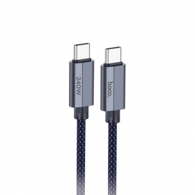 USB-C-kabel Hoco U134 USB-C till USB-C 1.8 m 240 W svart