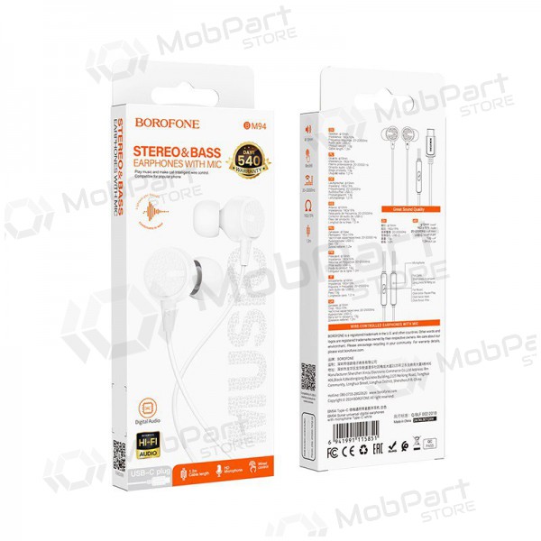 Hörlurar Borofone BM94 USB-C Hörlurar Borofone BM94 USB-C