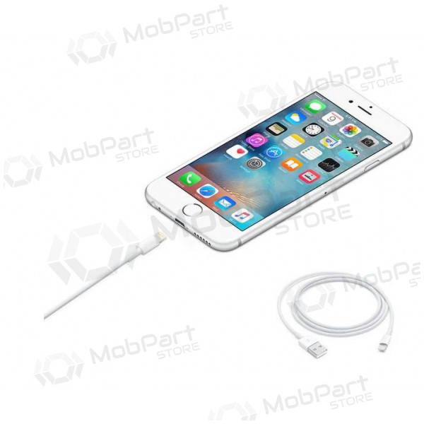 USB-kabel iPhone 7 MD818 Lightning HQ2, 1,0m (med låda)