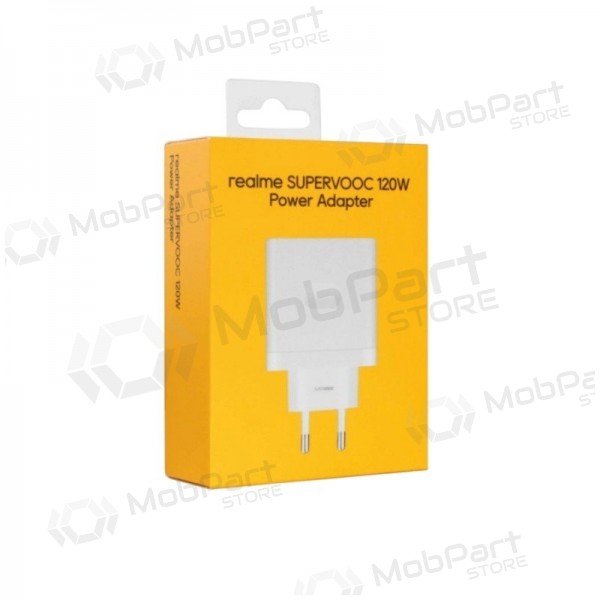 Telefonladdare Realme VCBBOAEH 120 W SuperVOOC USB-A vit